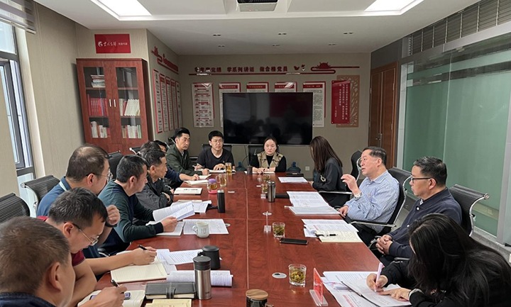 云煤（NG体育）集团党建工作“查、补、强”第五调研督导组到NG体育地产公司调研督导