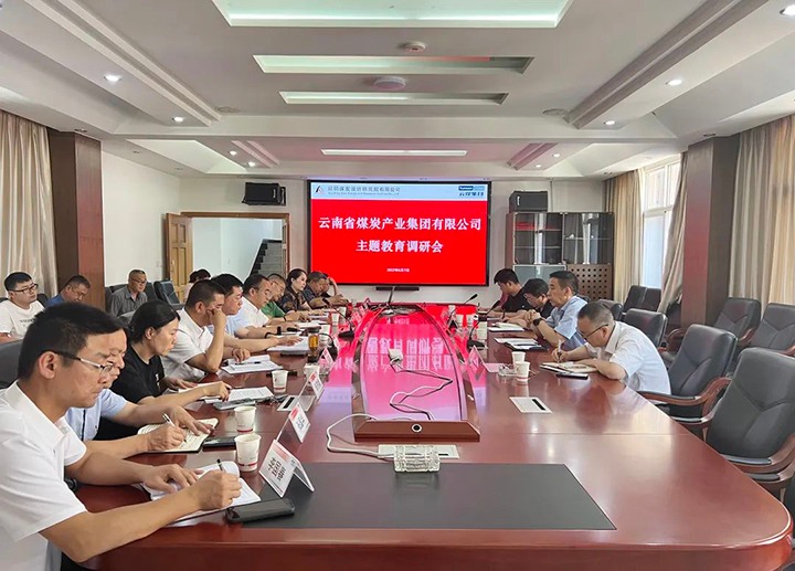 【主题教育】云煤（NG体育）集团党委副书记、工会主席王鑫一行到昆明煤炭设计研究院开展主题教育调研