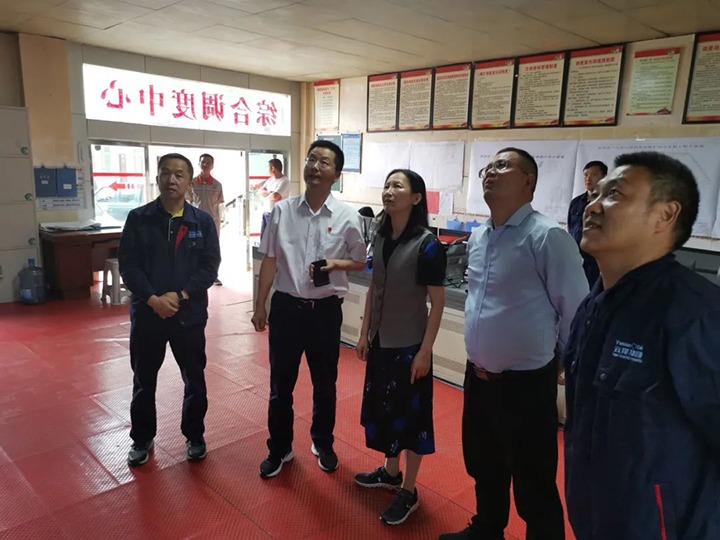 【主题教育】云煤（NG体育）集团党委委员、财务总监莫晓丹一行到四角地煤矿开展主题教育调研