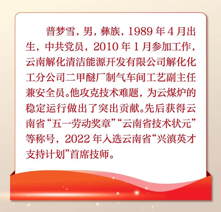 【喜讯】云煤（NG体育）集团职工入选云南好人
