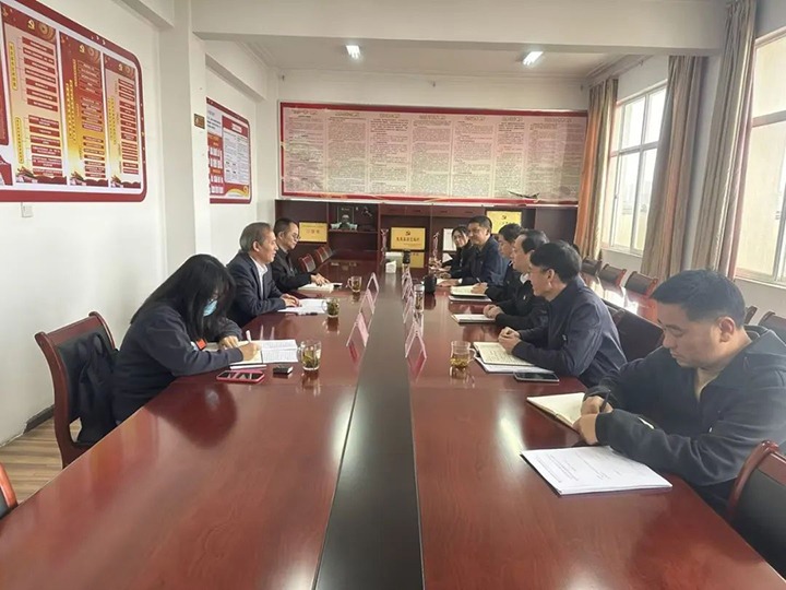 【基层调研】云煤（NG体育）集团党委委员、纪委书记翁立志到云南石油化工供销公司开展调研指导工作