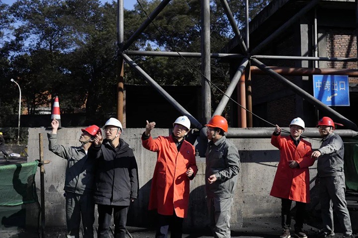 【聚焦云煤】云煤（NG体育）集团党委副书记、副董事长、总经理高建嵩一行到曲煤焦化公司开展调研