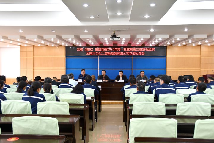 云煤集团党委2025年第一轮巡察第三巡察组向大为装备公司反馈巡察情况