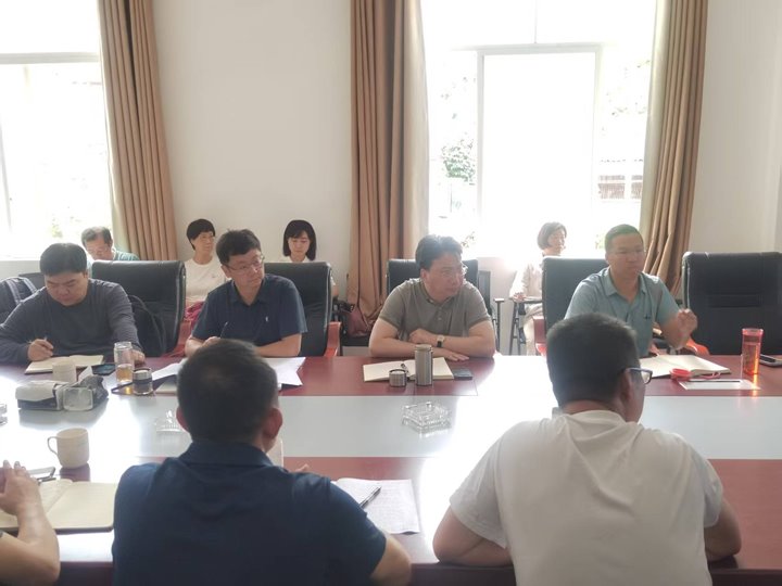 云煤集团副总经理杜昌华一行到盛利煤业调研指导项目建设工作