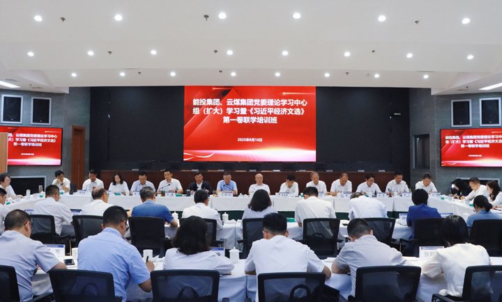 能投集团、云煤集团举办党委理论学习中心组学习暨《习近平经济文选》第一卷联学培训班